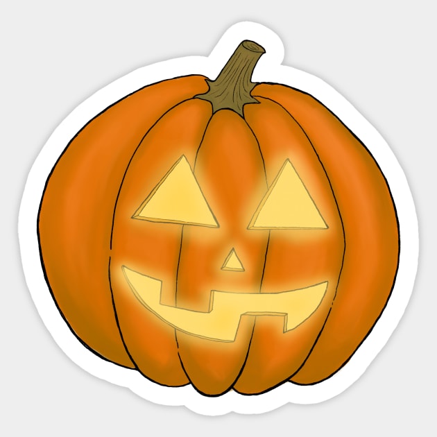 The Great Pumpkin Sticker by BugHellerman